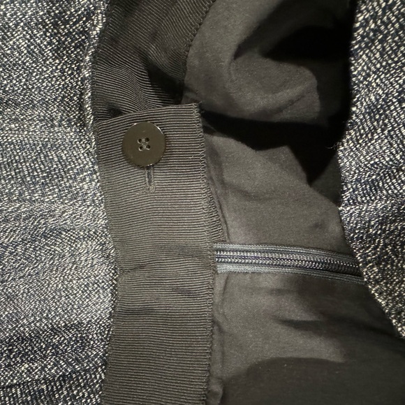 Theory Linen Blend Mini Skirt Heathered 0 NWOT - Picture 8 of 8